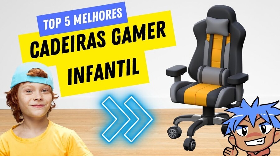 Melhor-Cadeira-Gamer-Infantil​